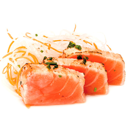 Tataki de salmón
