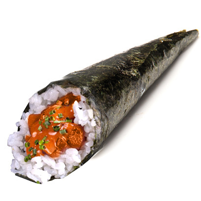 Temaki salmón macerado