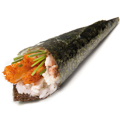 Temaki pollo crujiente